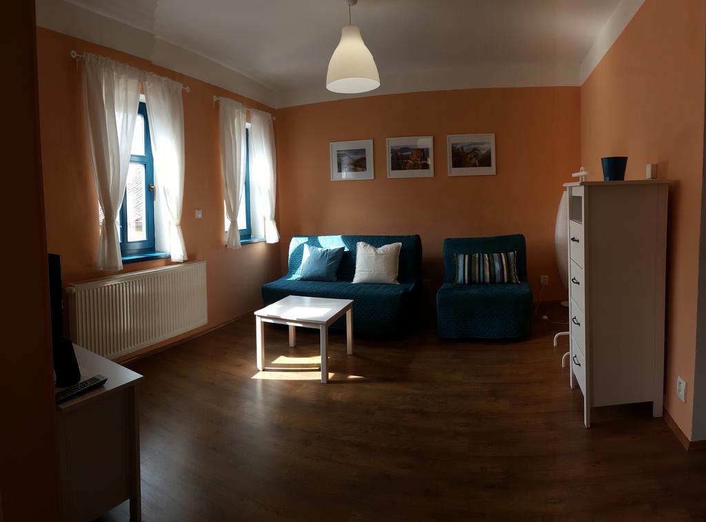 Apartment Jakubske Namesti Česká Kamenice Dış mekan fotoğraf