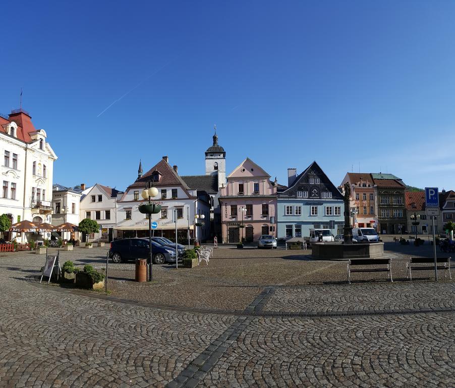 Apartment Jakubske Namesti Česká Kamenice Dış mekan fotoğraf